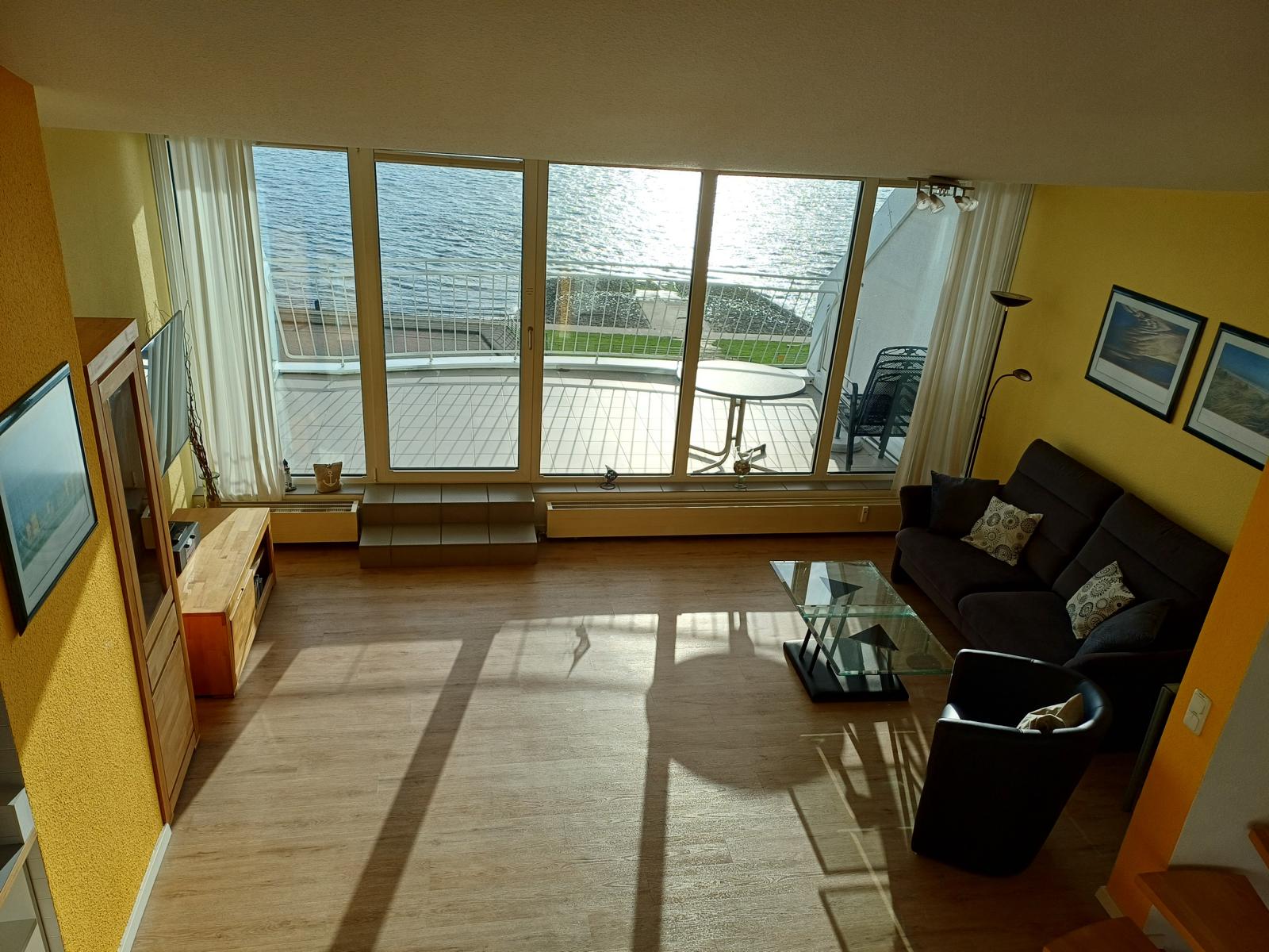 Maisonette Ferienwohnung 95 am Südstrand Wilhelmshaven mit Meerblick